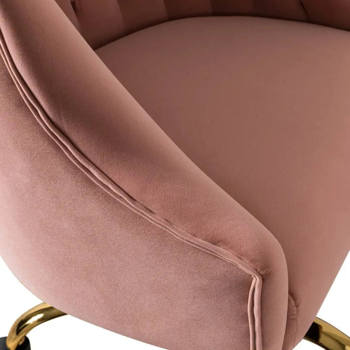 Clemence Modern Task Chair – Pink
