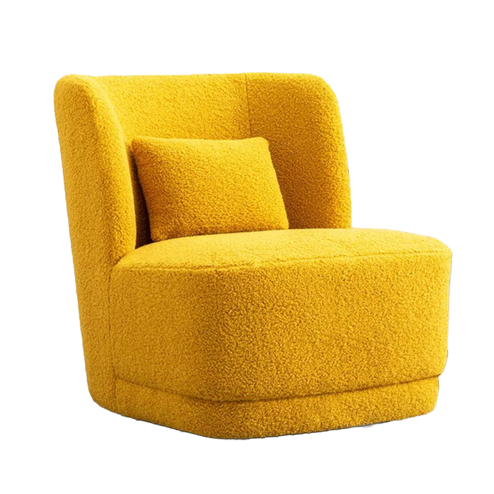 Doe Buck Schillar Lounge Chair|Yellow