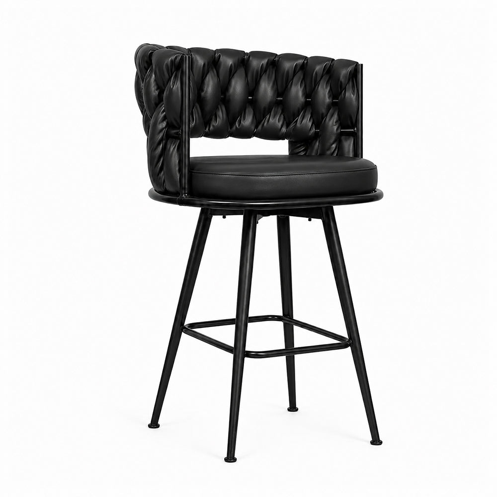 Doe Buck Presley Barstool|Black