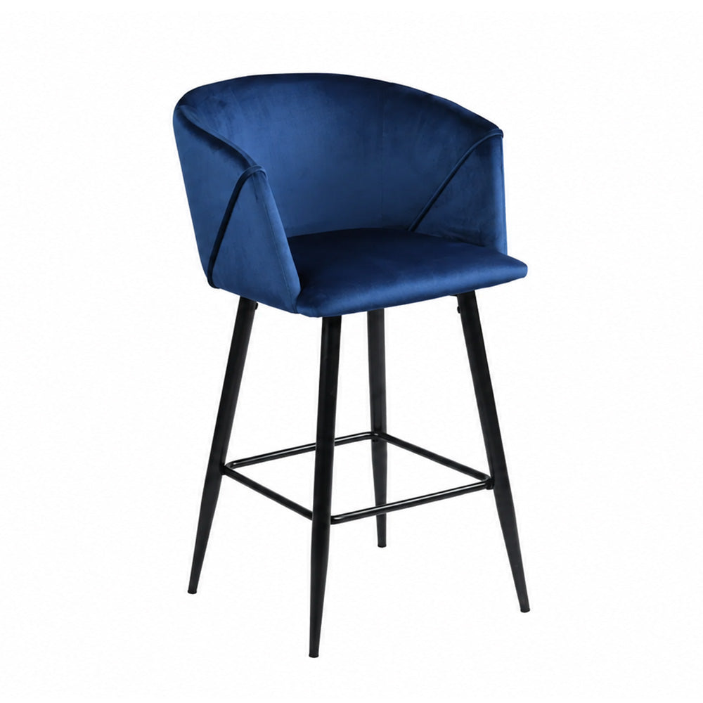 Doe Buck Clea Barstool|Blue