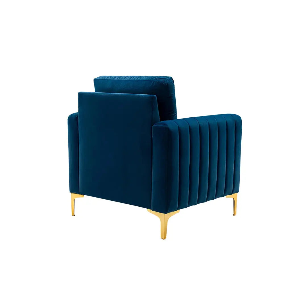 Rafeal Lounge Chair - Blue