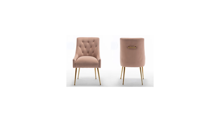 Asul Accent Chair Pink | Designer Accent Chair Blush Pink