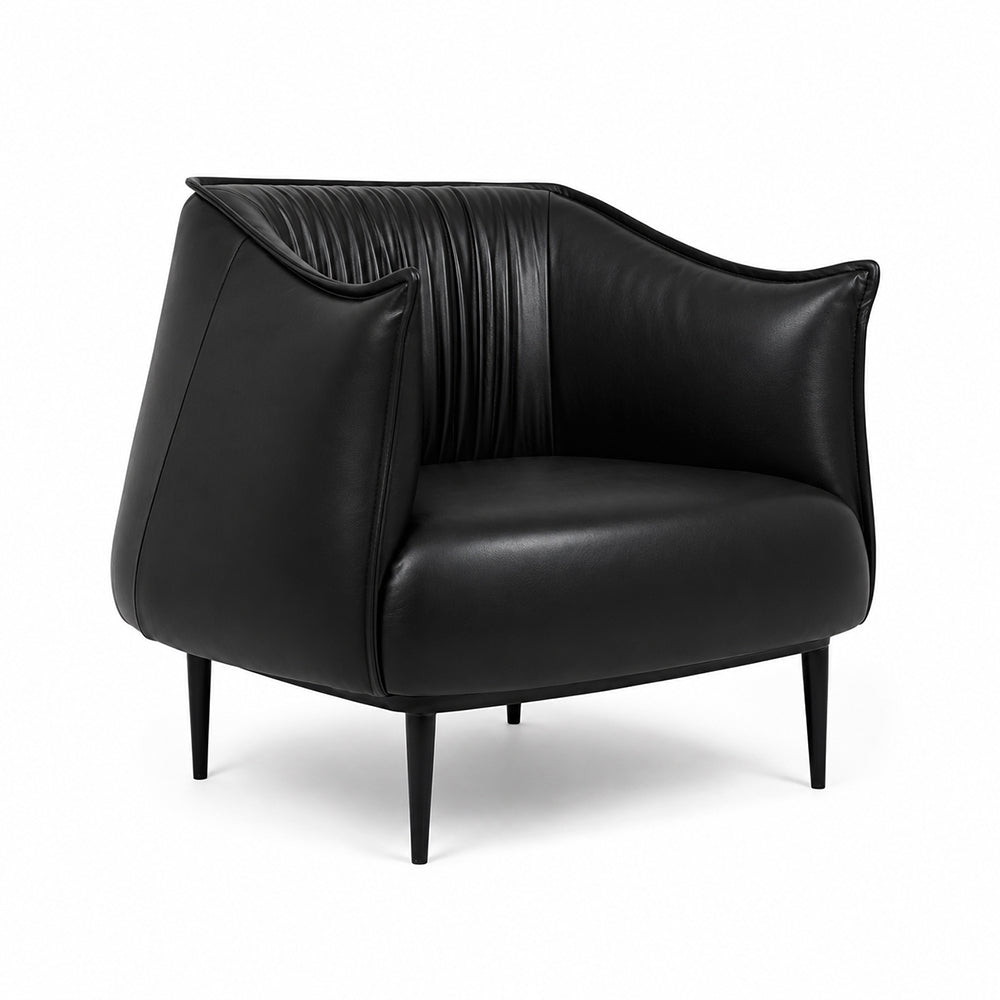 Almeda Lounge Chair| Black