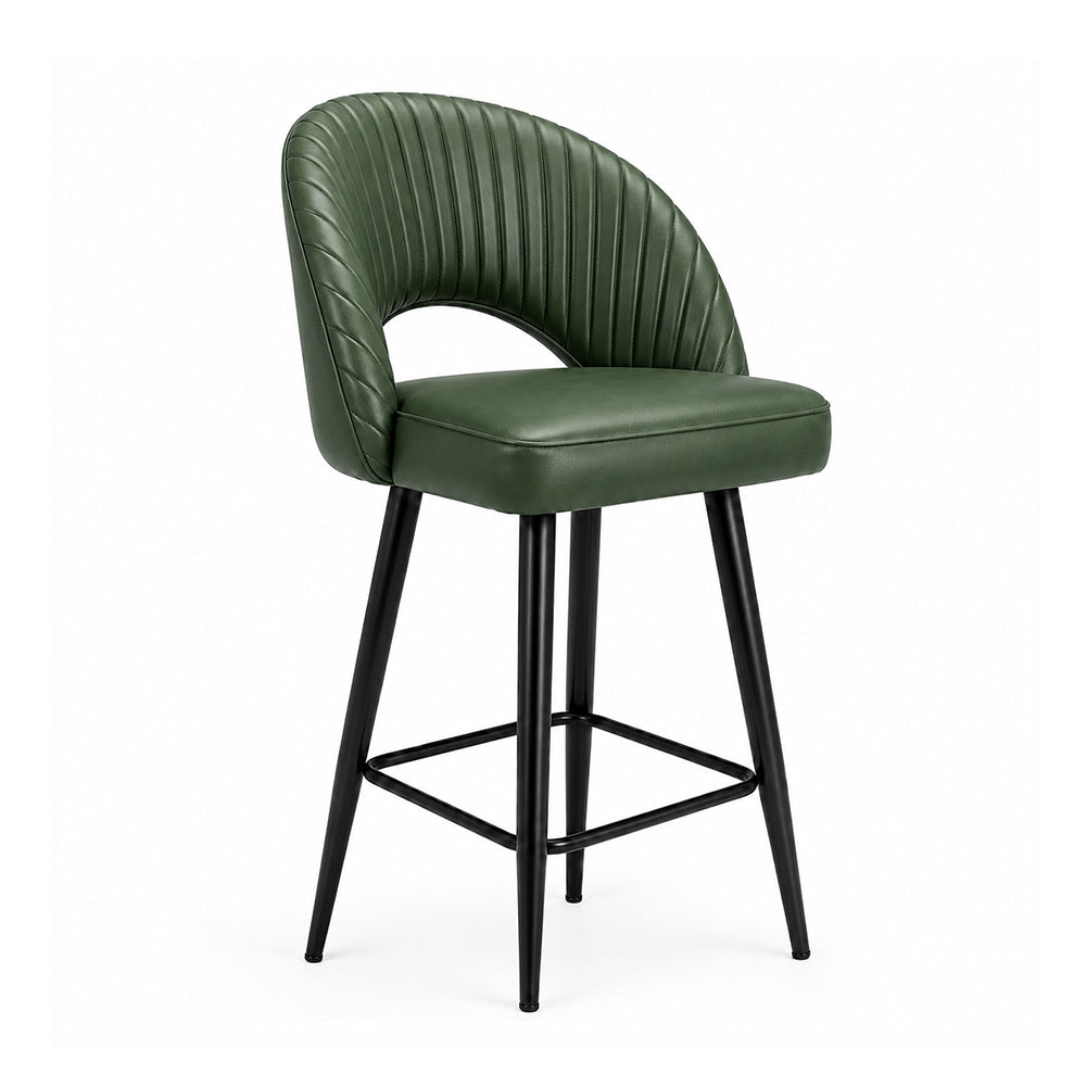 Doe Buck Elmore Bar Stool|Green