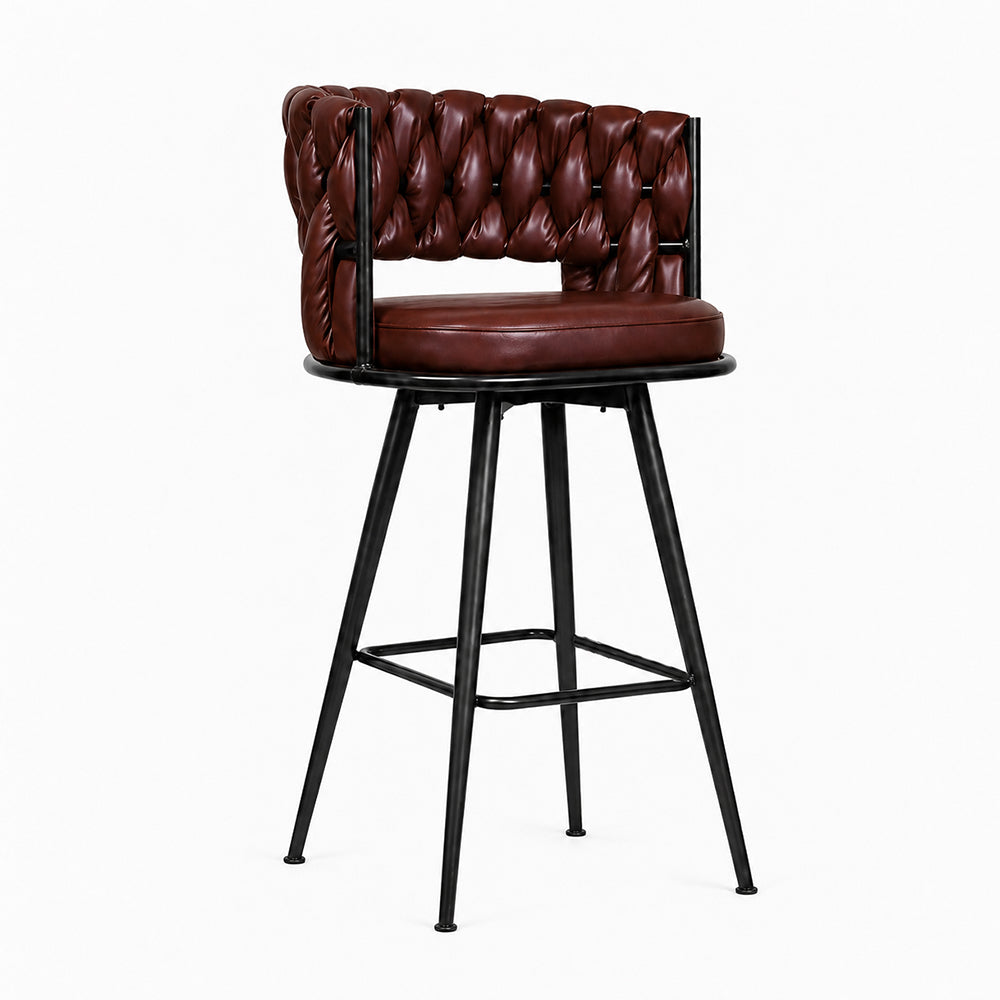 Doe Buck Presley Barstool|Brown