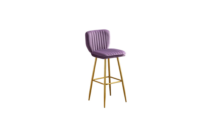 Rafael Bar Stool - Purple
