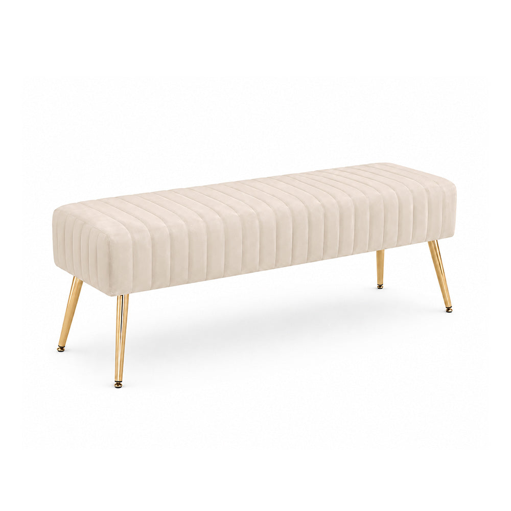 Doe Buck rule bench|Beige