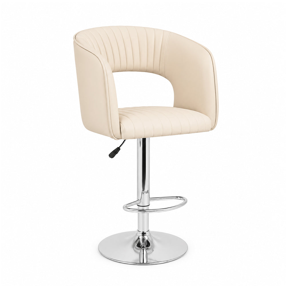 Doe Buck Dee Swiel BarStool|Beige