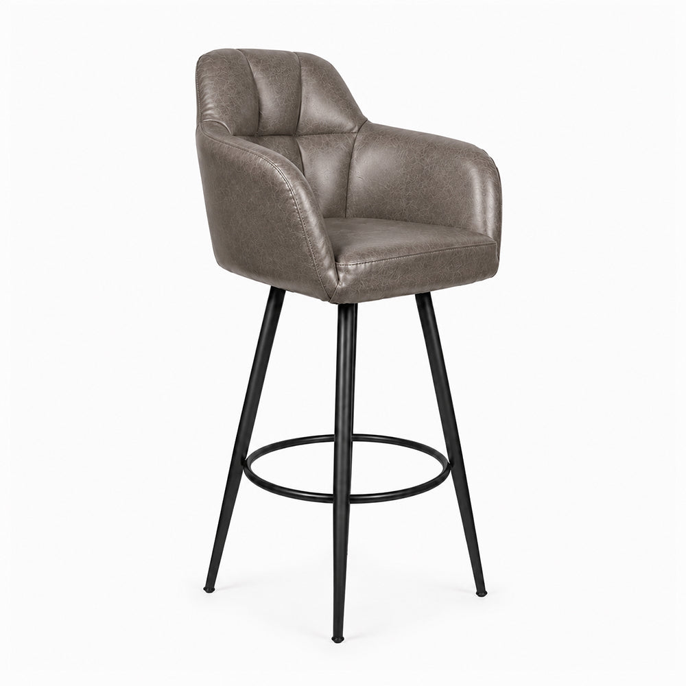 Doe Buck Cayden BarStool|Grey