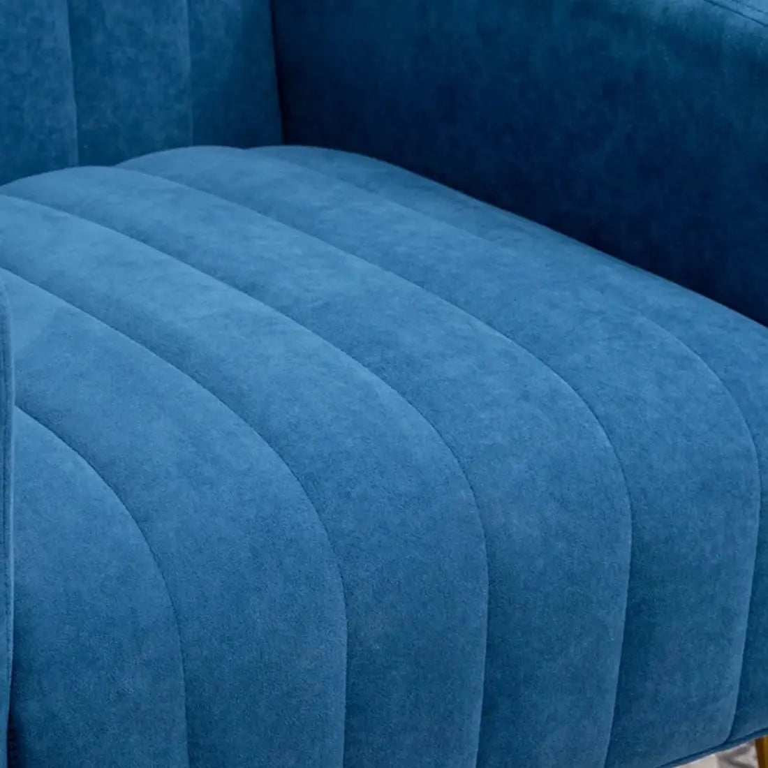 Orion Wingback Accent Chair – Blue