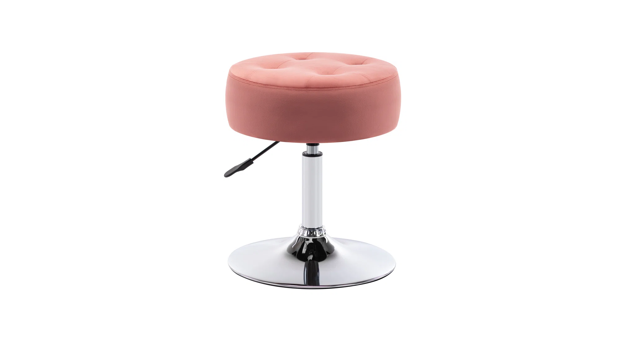 Deria Vanity Stool - Pink