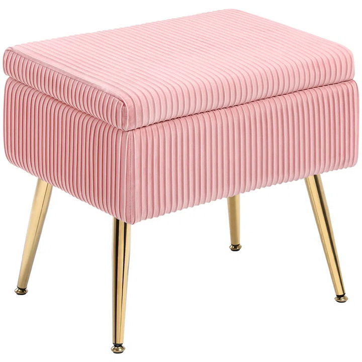 Zim Ottoman In Pink