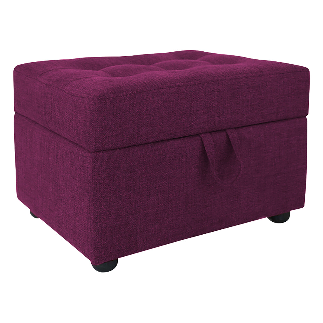 Maisy Ottoman In Purple