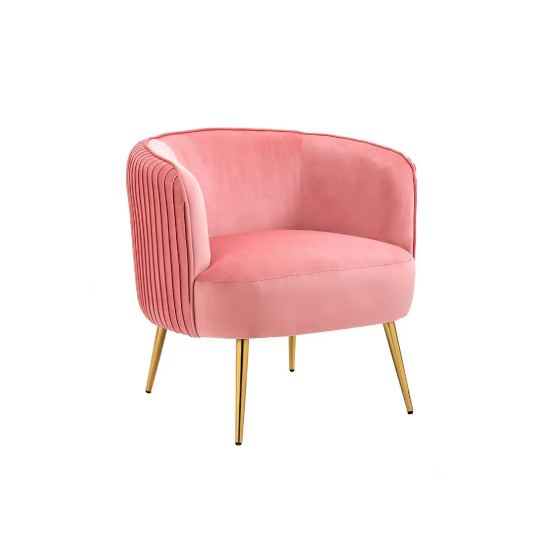 Leiser Accent Chair - Peach