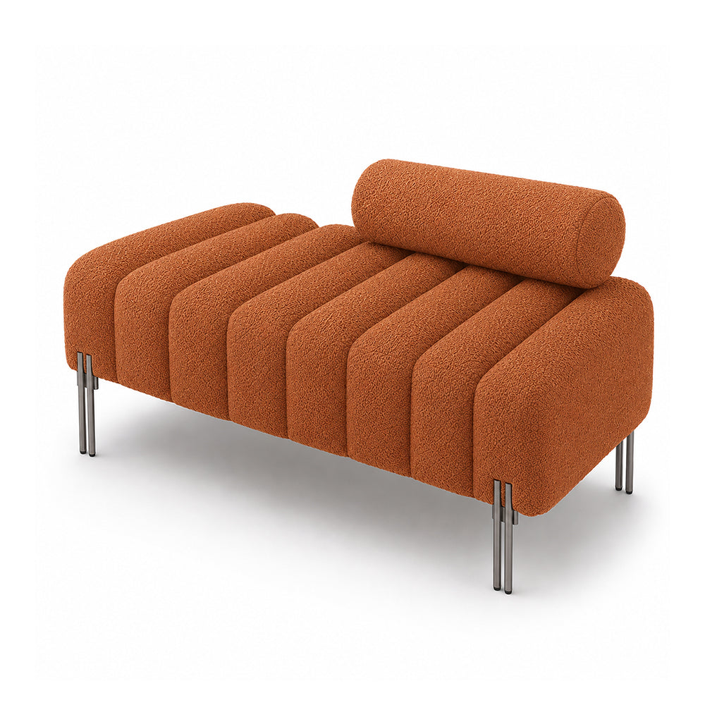 Doe Buck crest bench With Black legs|Rust