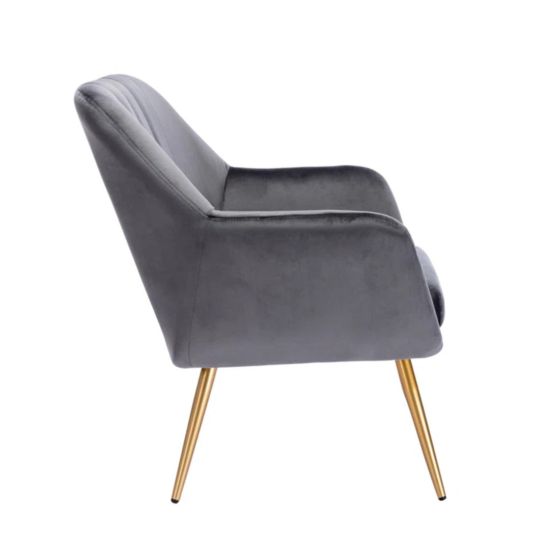 Brodie Contemporary Accent Chair – Grey