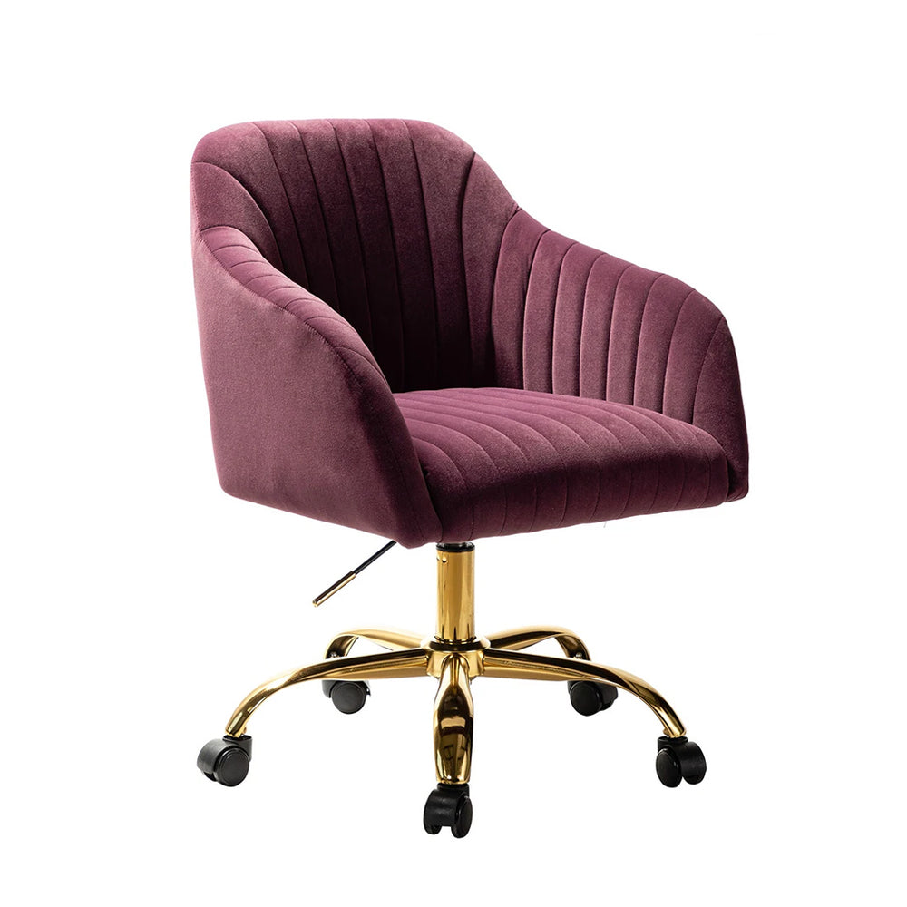 Louise Office Chair| Purple