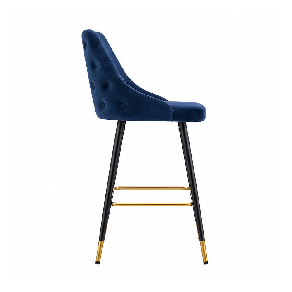 Doe Buck Davan Barstool|Blue
