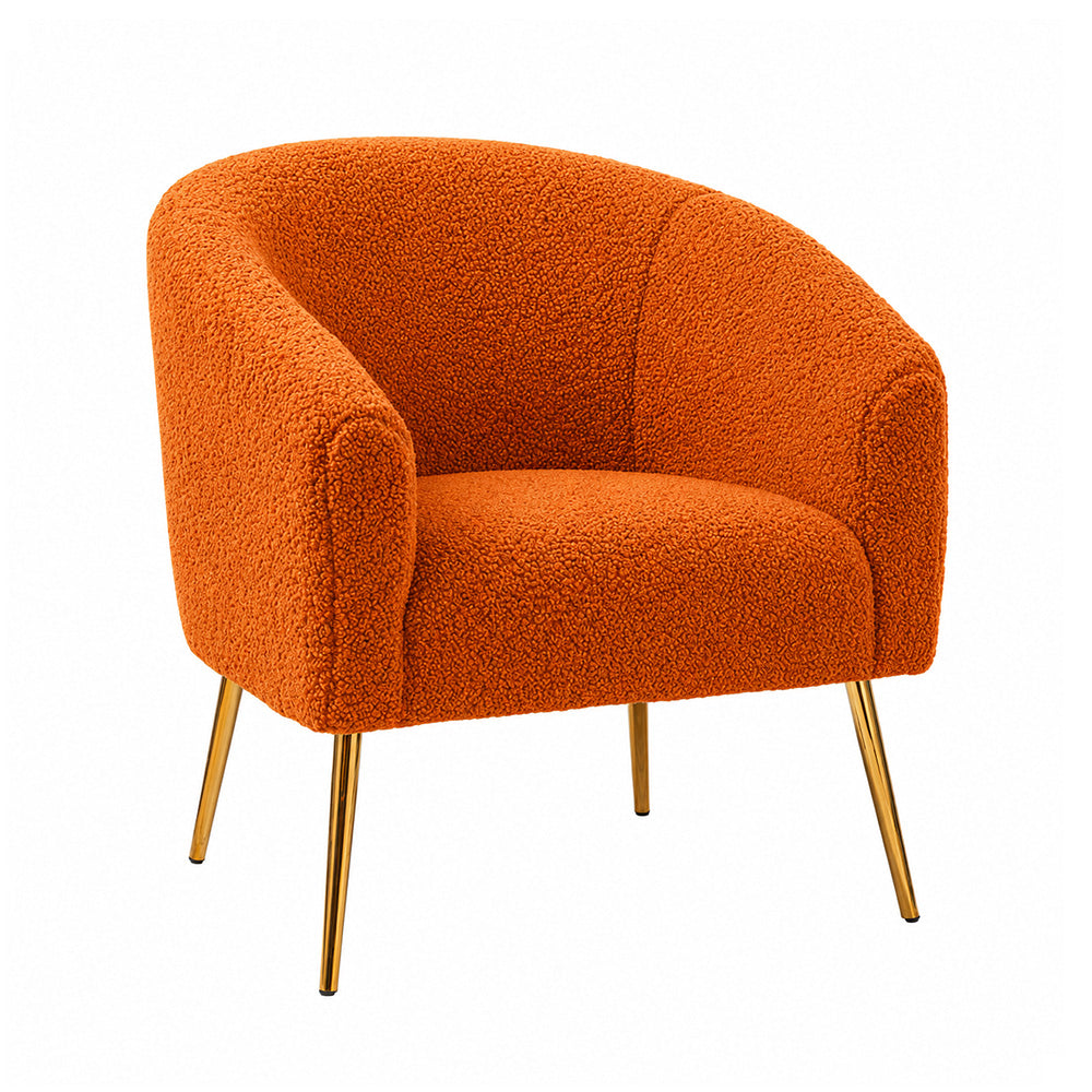Herrin Accent Chair| Orange