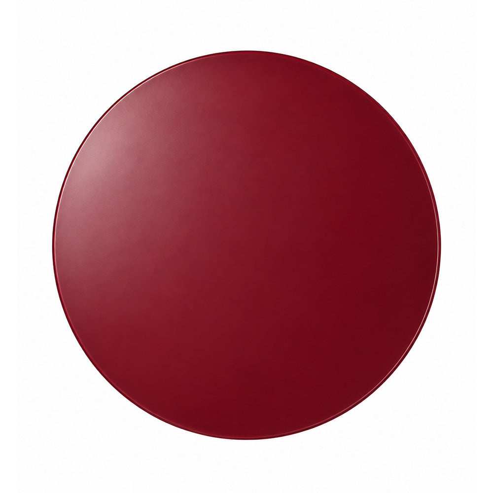 Modern Metal Round Pedestal Side Table