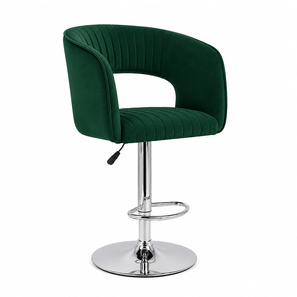 Doe Buck Dee Swiel Bar Stool|Green