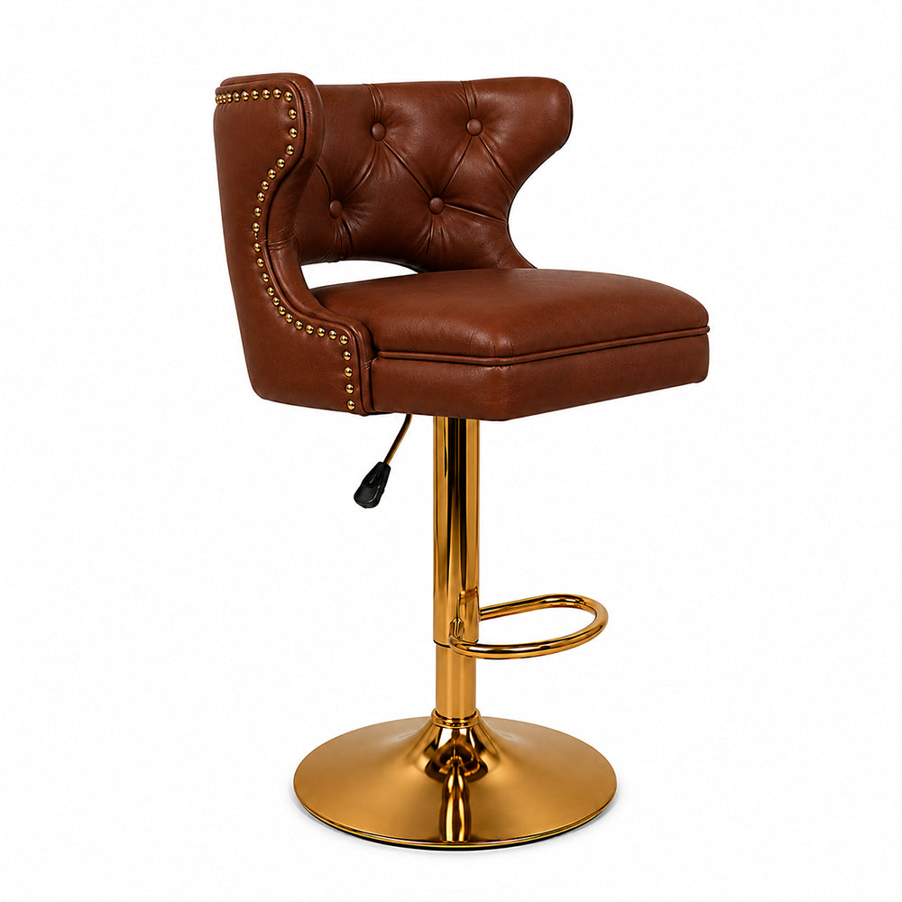 Doe Buck Verona Barstool|Brown