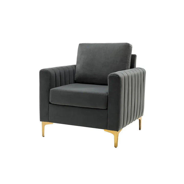 Rafeal Lounge Chair - Grey