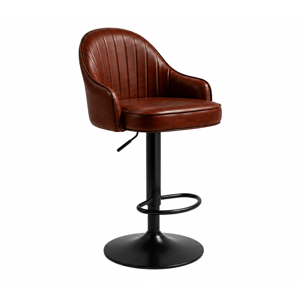 DoeBuck Fressia Barstool|Brown