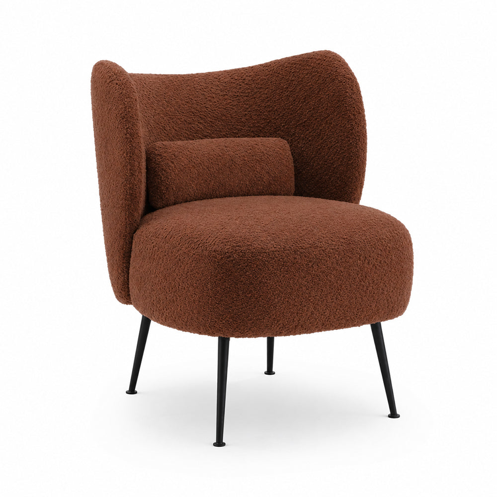 Collin Accent Chair| Dark Brown