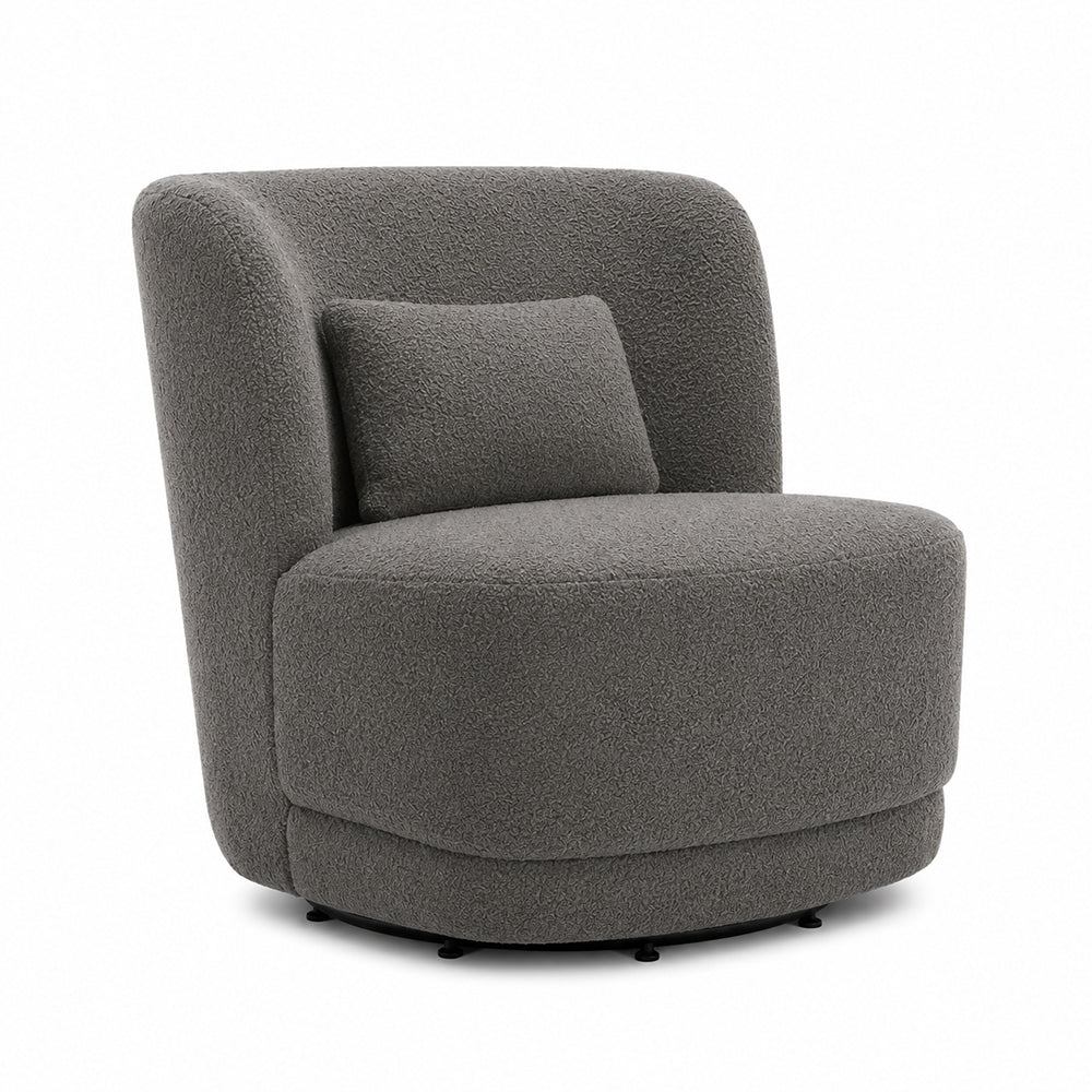 Doe Buck Schillar Lounge Chair|Grey