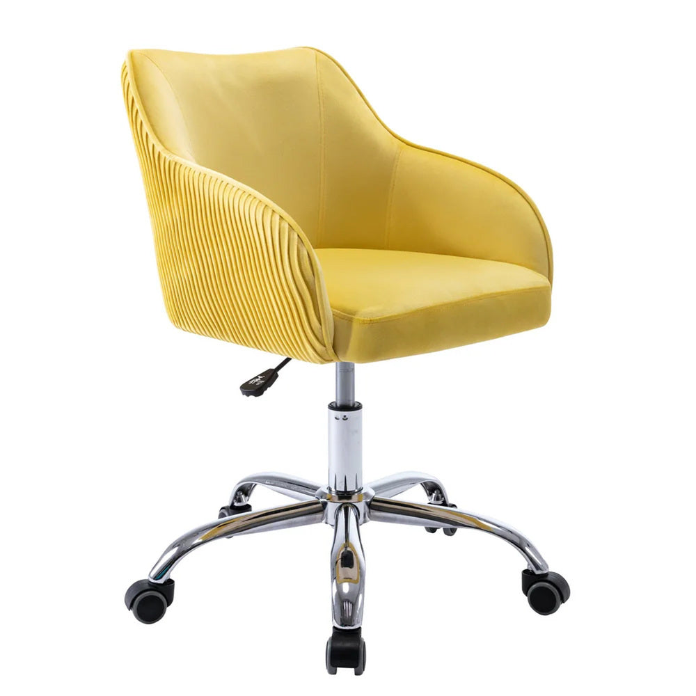 Leisel Task Chair Yellow | Adjustable Office Chair Yellow