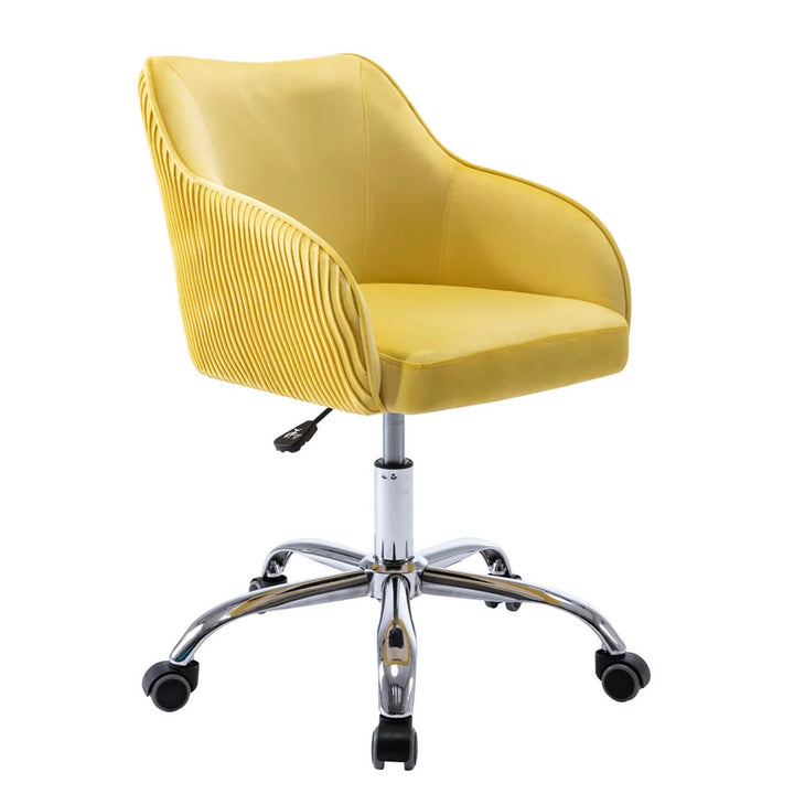Leisel Task Chair Yellow | Adjustable Office Chair Yellow