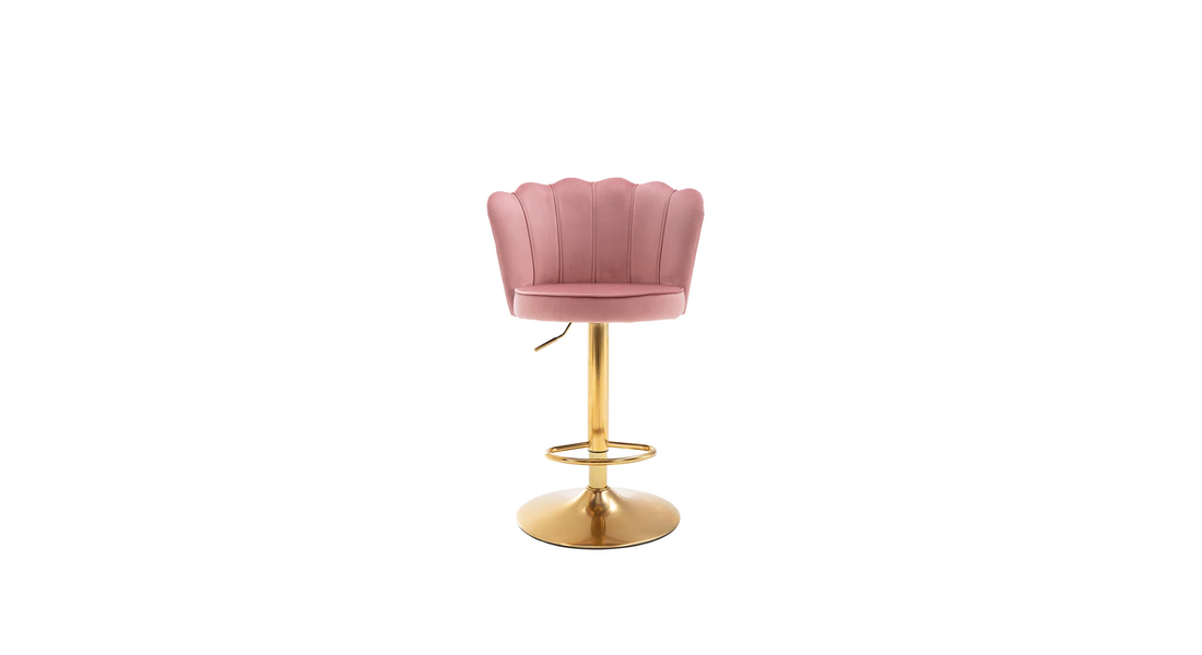 Avidan Bar Stool - Pink