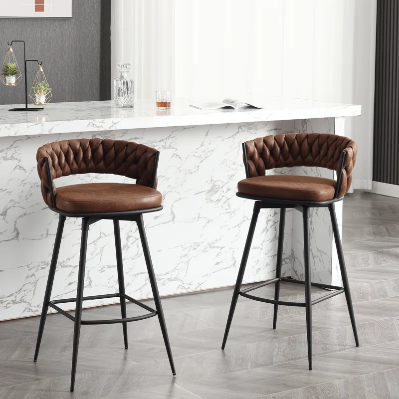 Presley Bar Stool - Brown