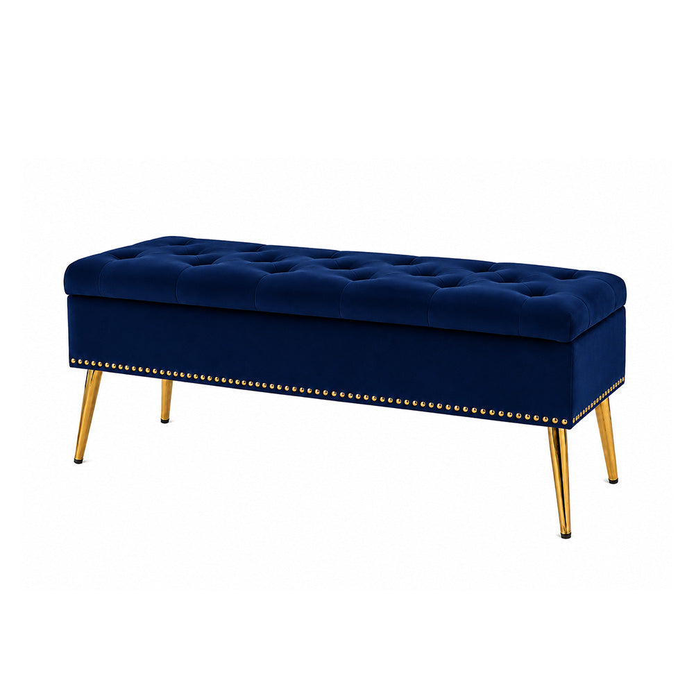 Doe Buck Cove bench|Blue
