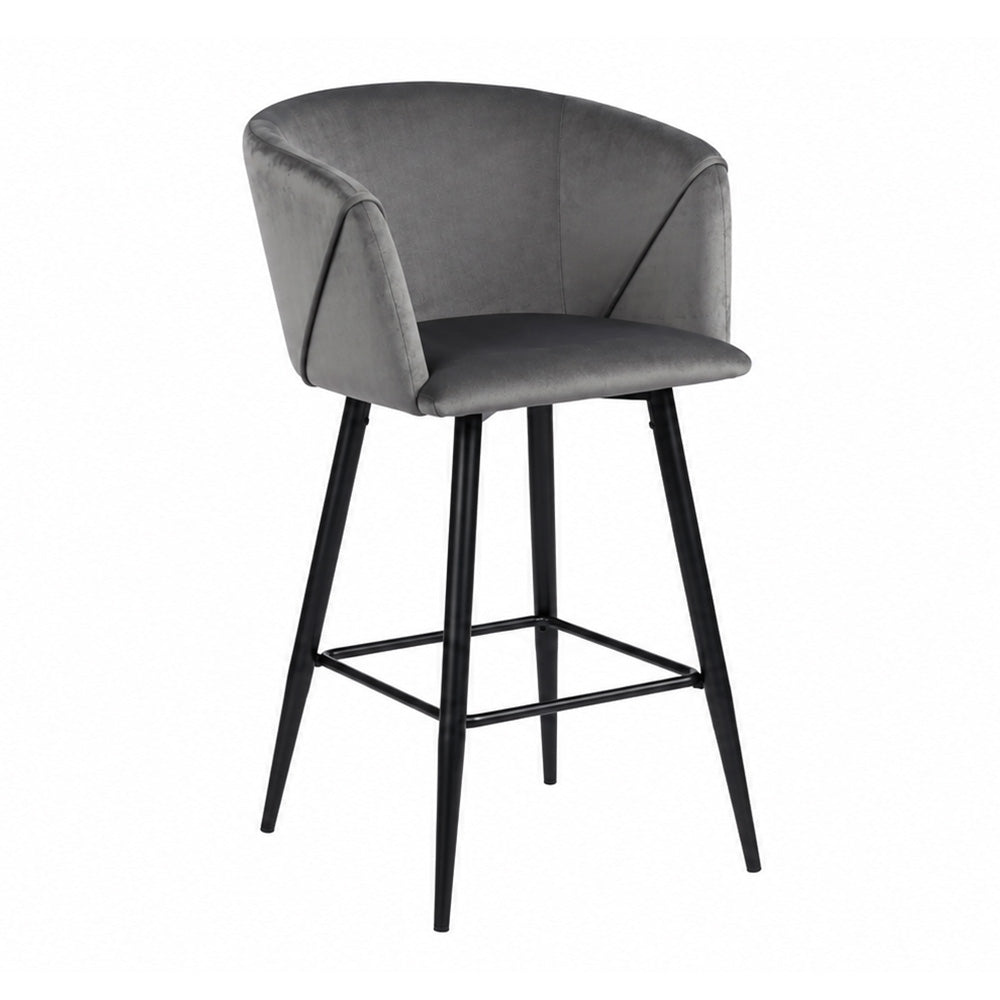Doe Buck Clea Barstool|Grey