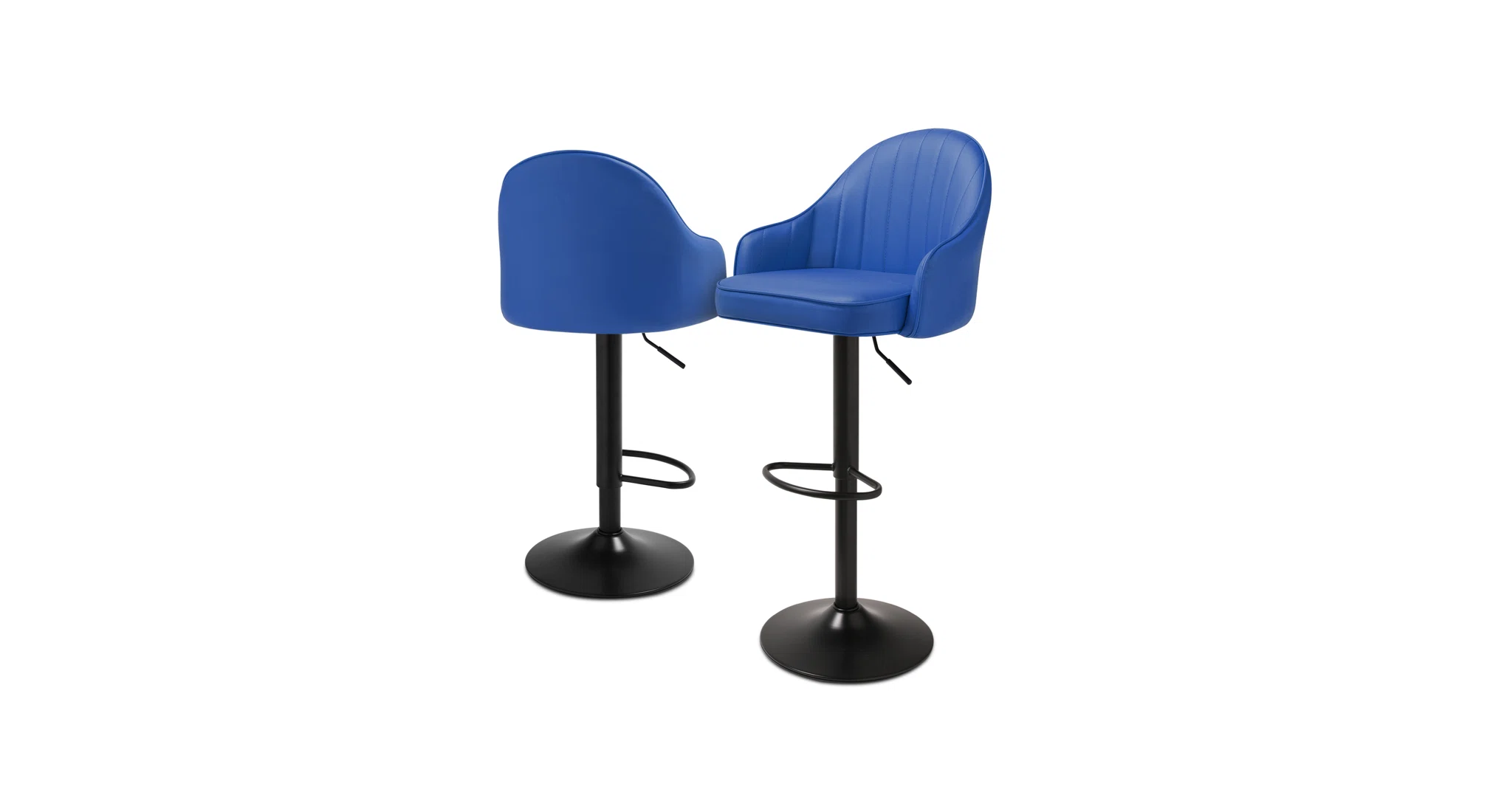 Fressia Swiel Bar Stool - Blue