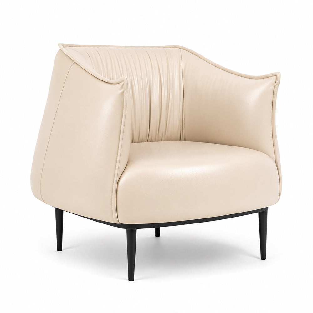 Almeda Lounge Chair| Beige