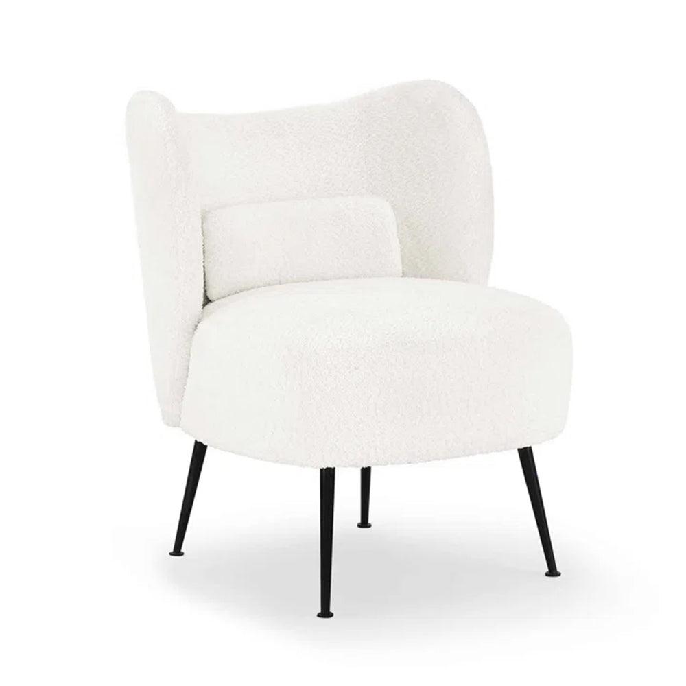 Collin Accent Chair| White