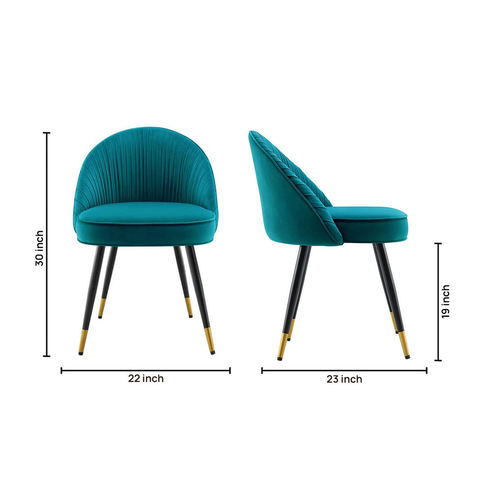 Momence Accent Chair Teal | Luxury Lounge Accent Chair Deep Teal