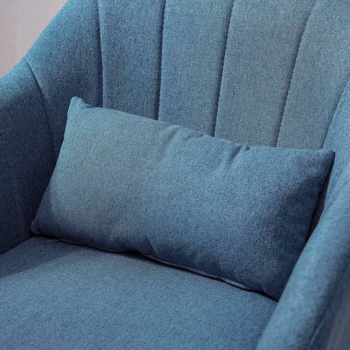 Boyd Swiel Bar Stool/Chair - Blue