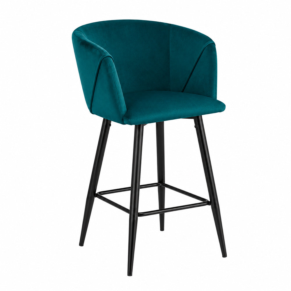 Doe Buck Clea Barstool|Teal