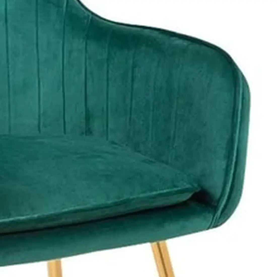 Nova Plush Accent Chair – Green