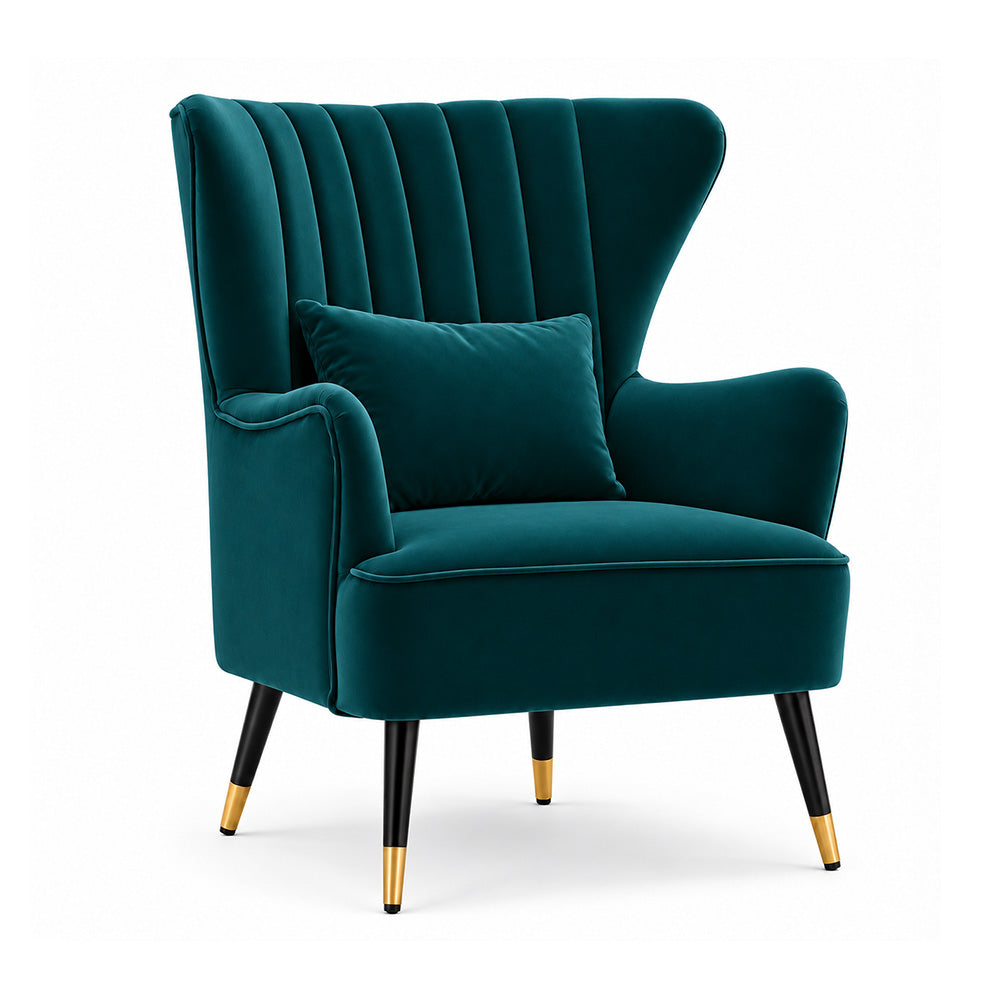 Azriela Accent Lounge Chair | Teal