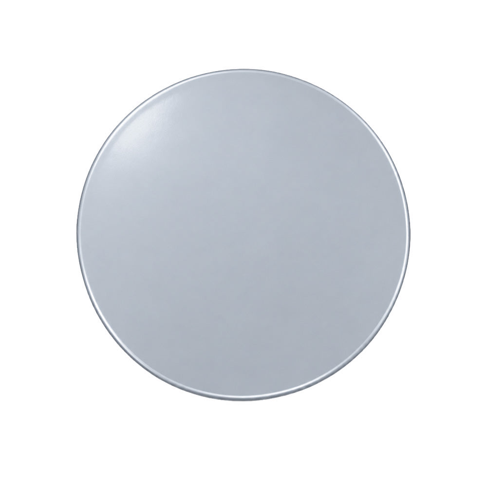 Modern Sculptural Side Table with Round Top