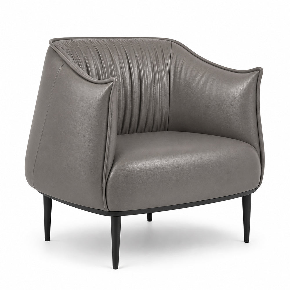 Almeda Lounge Chair| Grey