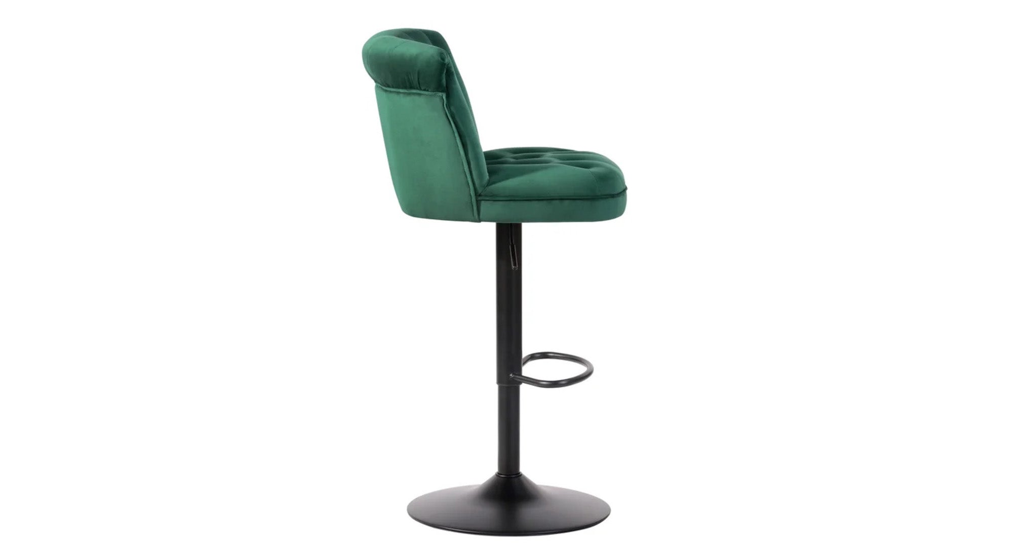 Cellan Swiel Adjustable Bar Stool - Green