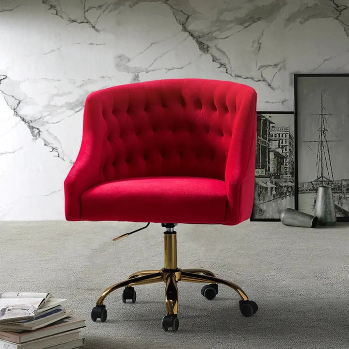 Clemence Modern Task Chair – Red