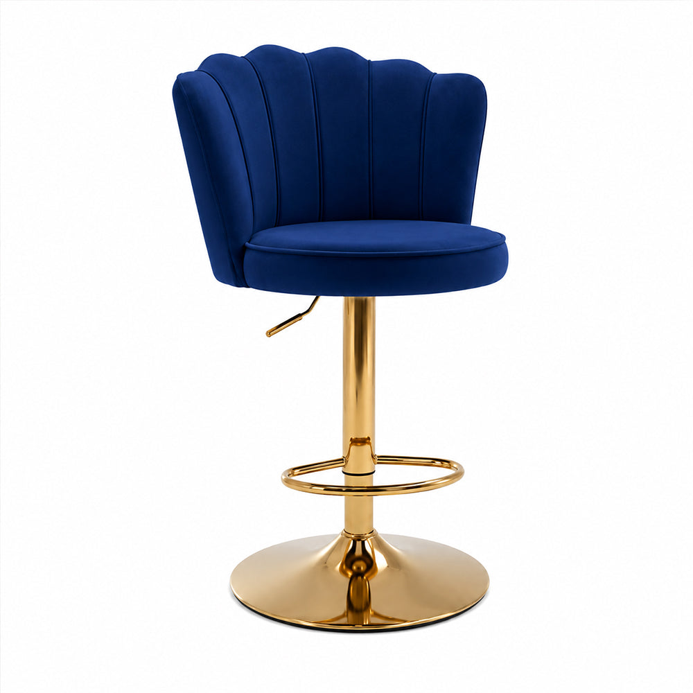Doe Buck Avidan Bar Stool|Blue