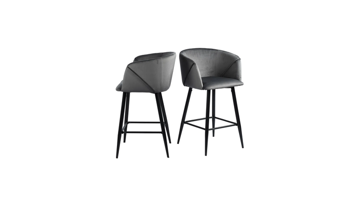 Clea Counter Stool - Grey